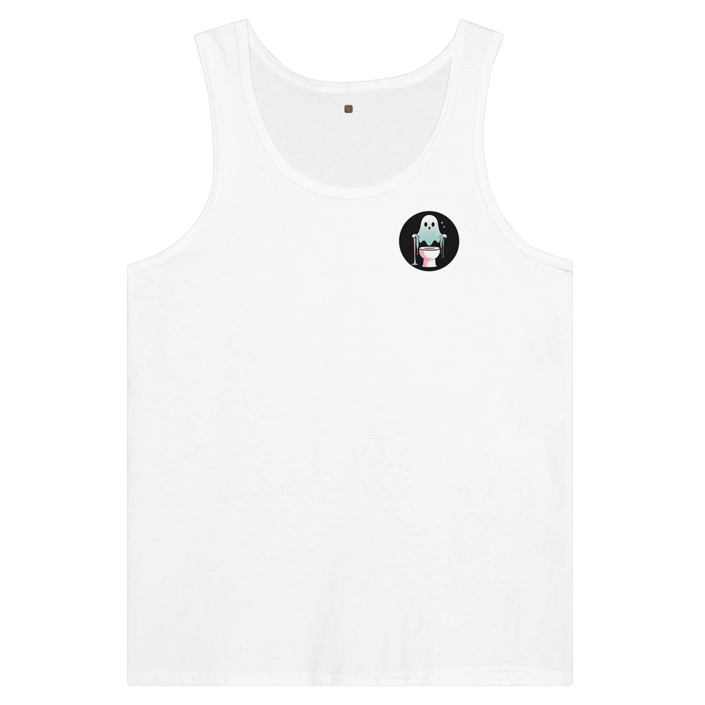 Scared Ishless Retro Vice Edition Premium Unisex Tank Top - DazeRoom