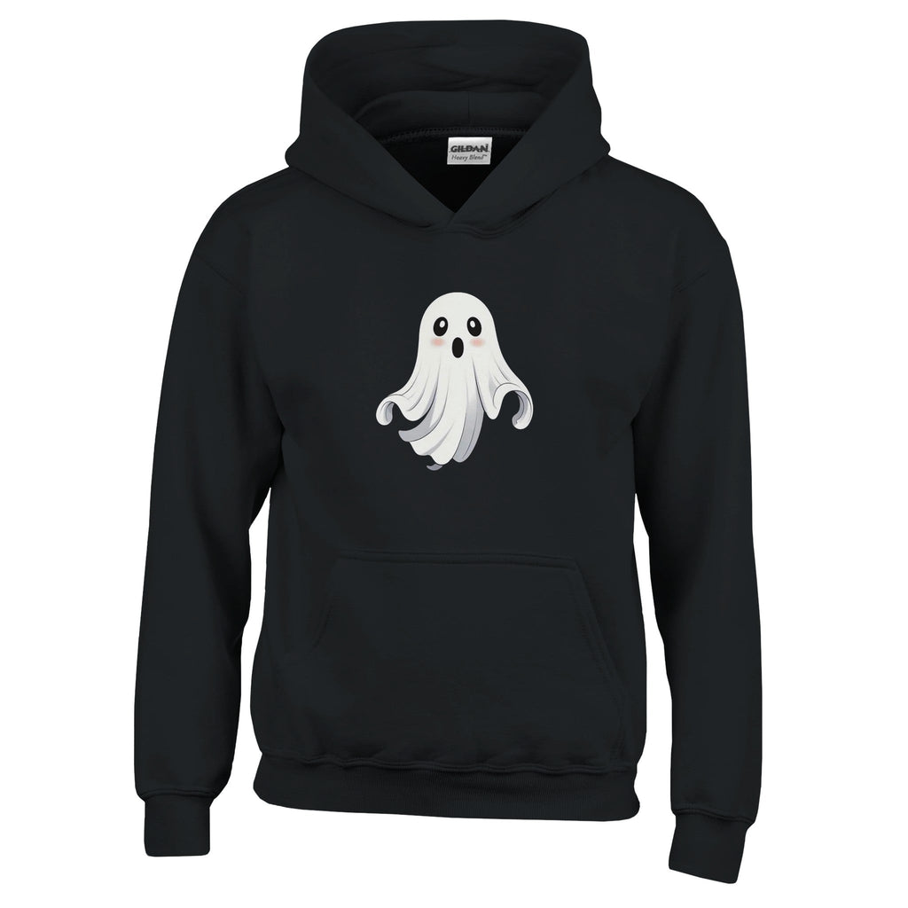 Shy Ghost Classic Kids Pullover Hoodie - DazeRoom