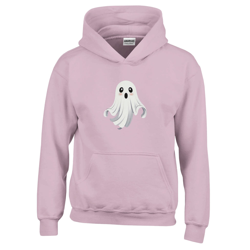 Shy Ghost Classic Kids Pullover Hoodie - DazeRoom