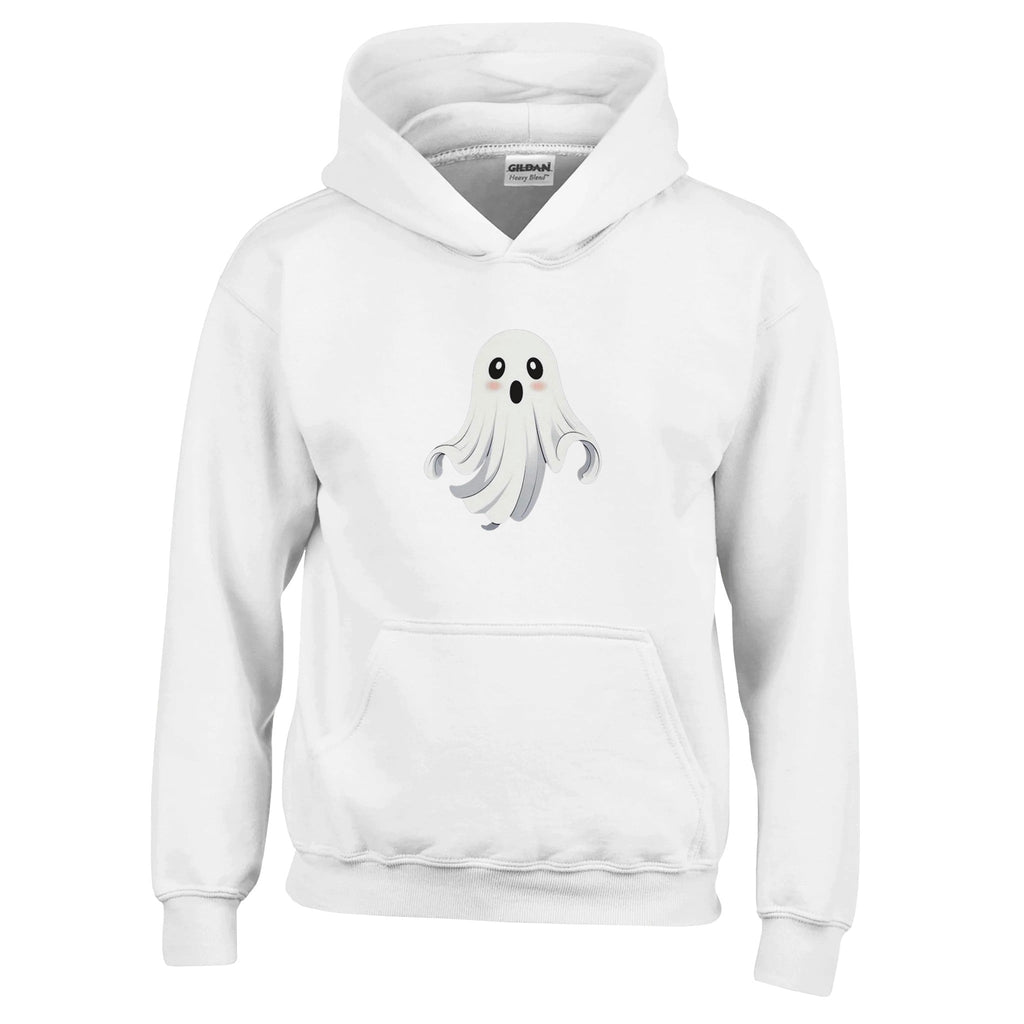 Shy Ghost Classic Kids Pullover Hoodie - DazeRoom