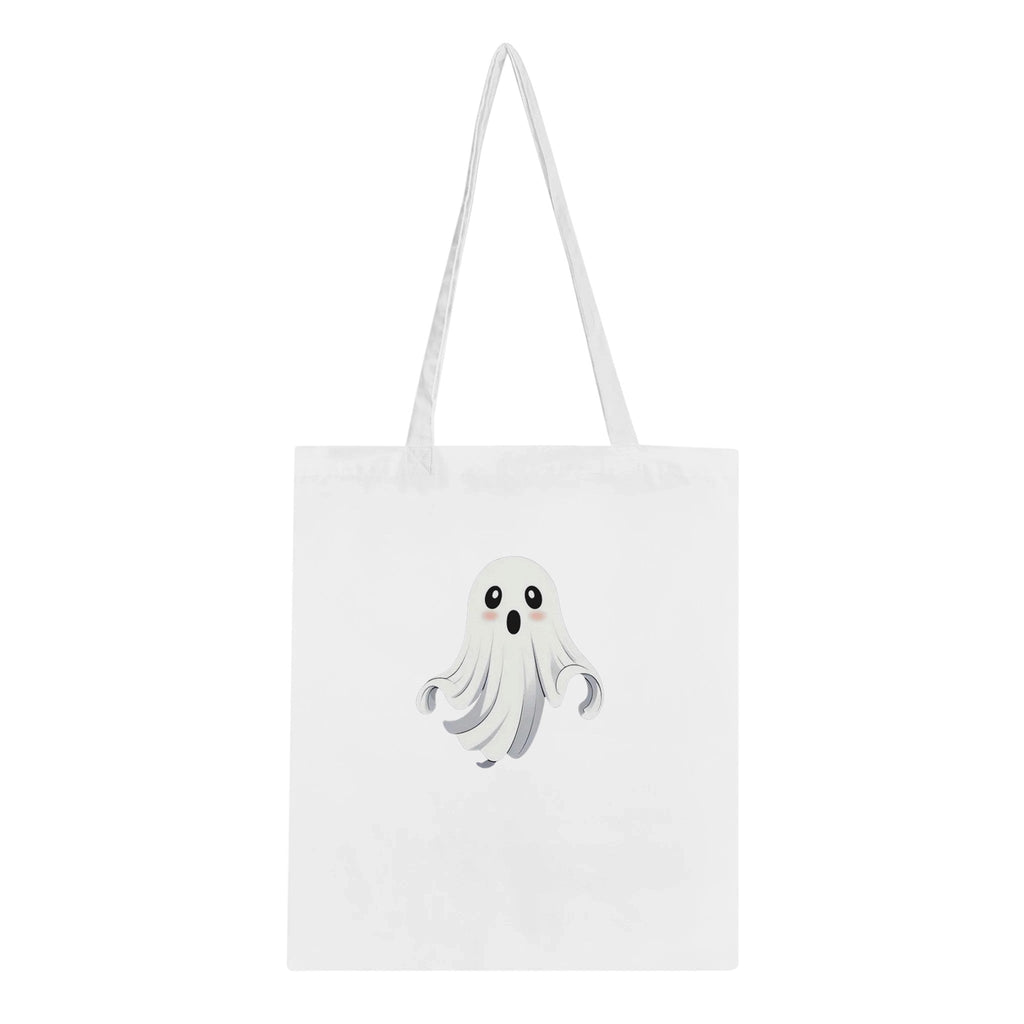 Shy Ghost Classic Tote Bag - DazeRoom