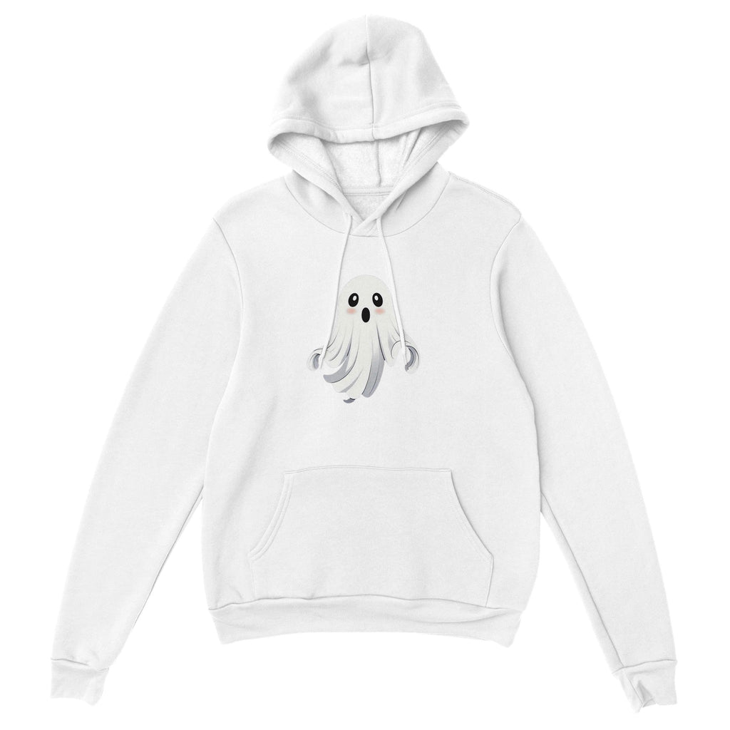 Shy Ghost Classic Unisex Pullover Hoodie - DazeRoom