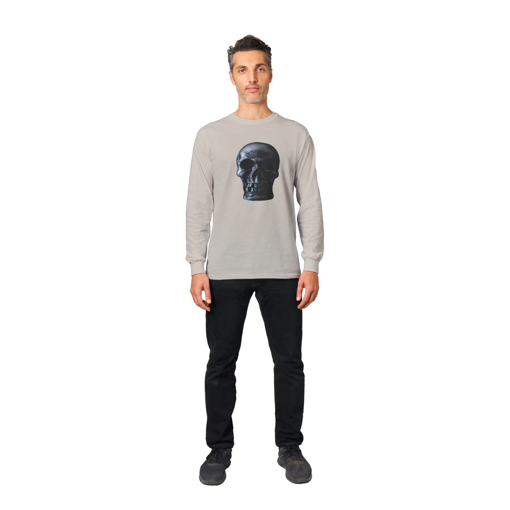 Skull Men Longsleeve T-shirt - DazeRoom