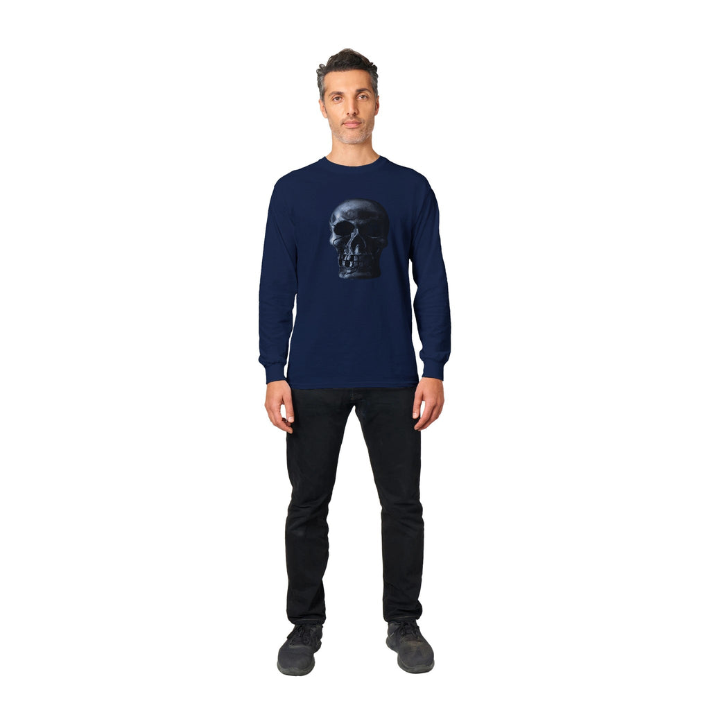 Skull Men Longsleeve T-shirt - DazeRoom