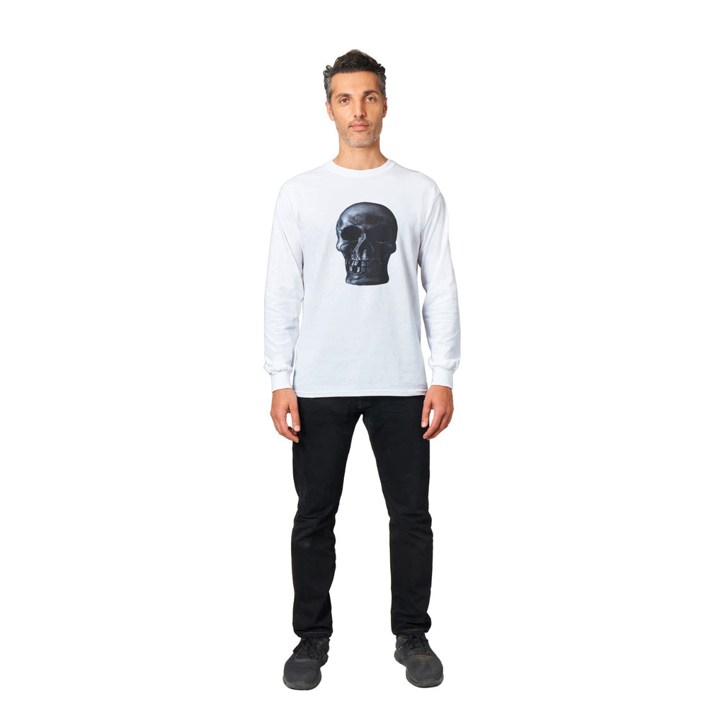 Skull Men Longsleeve T-shirt - DazeRoom