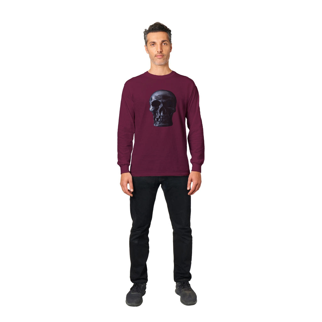 Skull Men Longsleeve T-shirt - DazeRoom