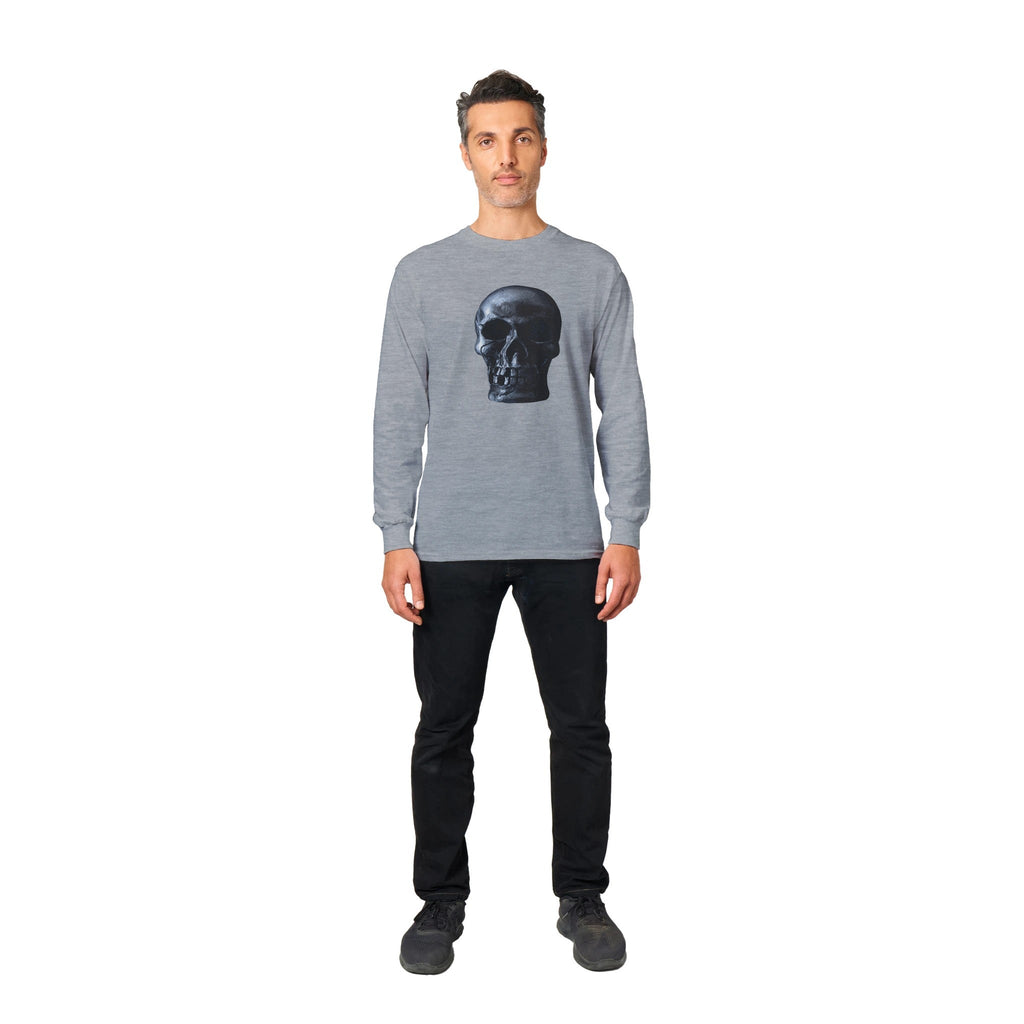 Skull Men Longsleeve T-shirt - DazeRoom