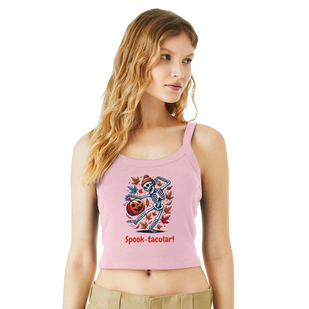 Spook - tacular! Women's Micro Ribbed Scoop Tank | Bella + Canvas 1012BE - DazeRoom