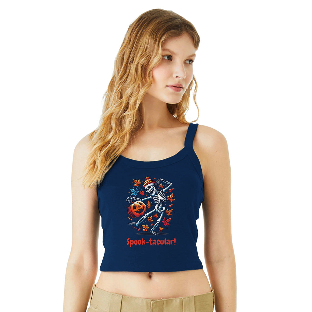 Spook - tacular! Women's Micro Ribbed Scoop Tank | Bella + Canvas 1012BE - DazeRoom