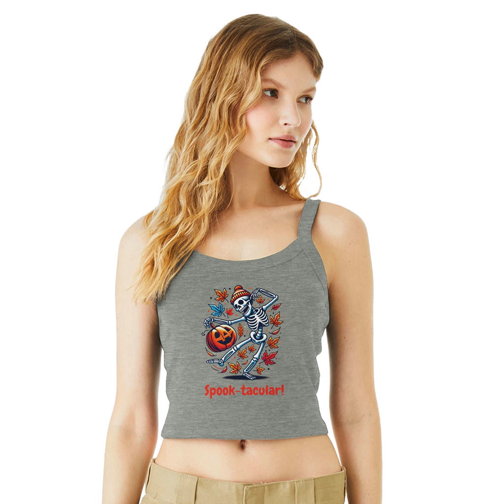 Spook - tacular! Women's Micro Ribbed Scoop Tank | Bella + Canvas 1012BE - DazeRoom