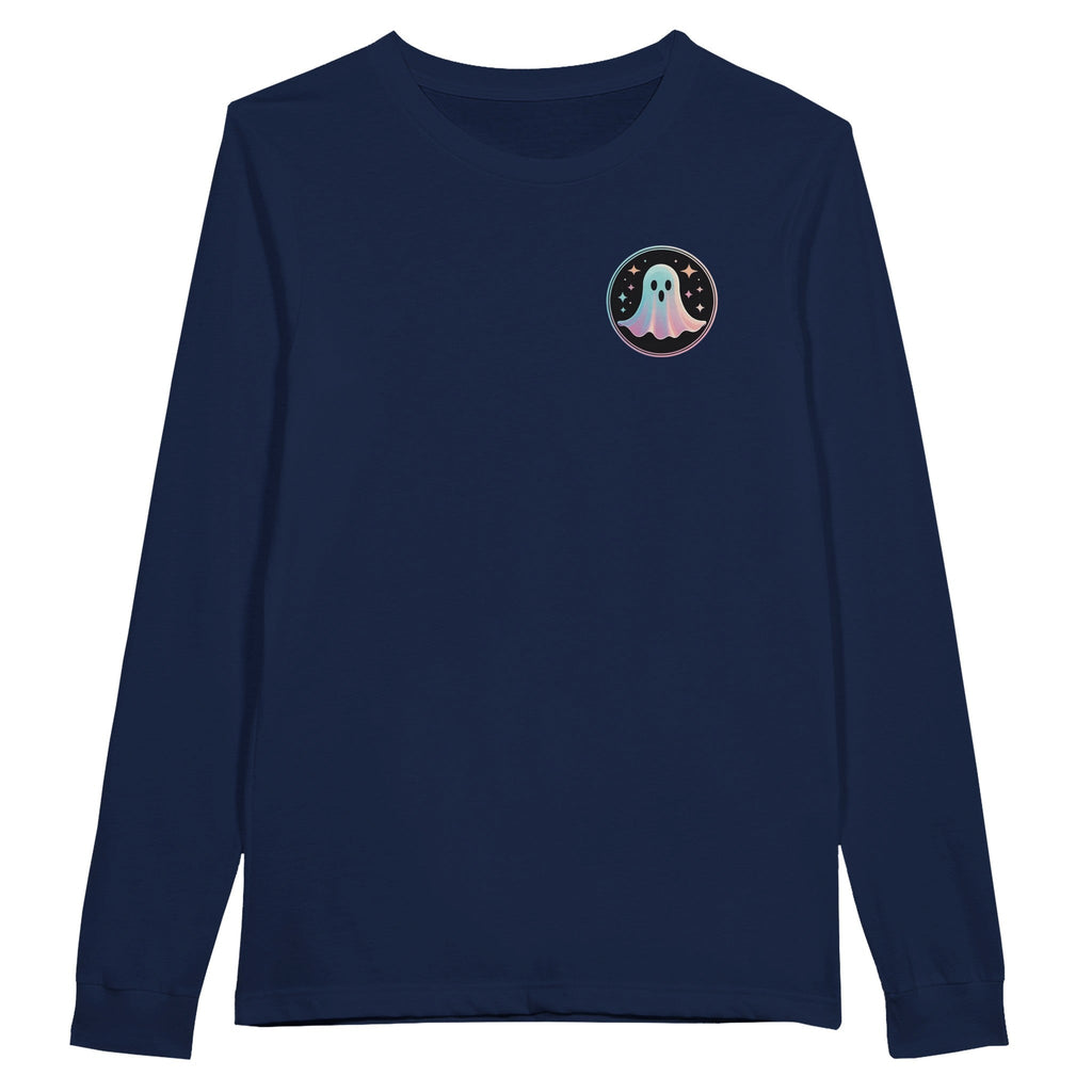 Starry Ghost Retro Vice Edition Premium Unisex Longsleeve T-shirt - DazeRoom