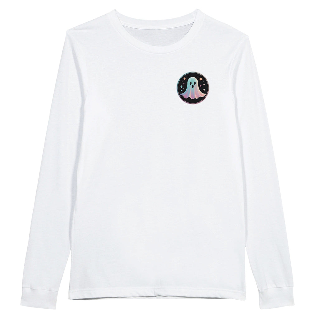 Starry Ghost Retro Vice Edition Premium Unisex Longsleeve T-shirt - DazeRoom