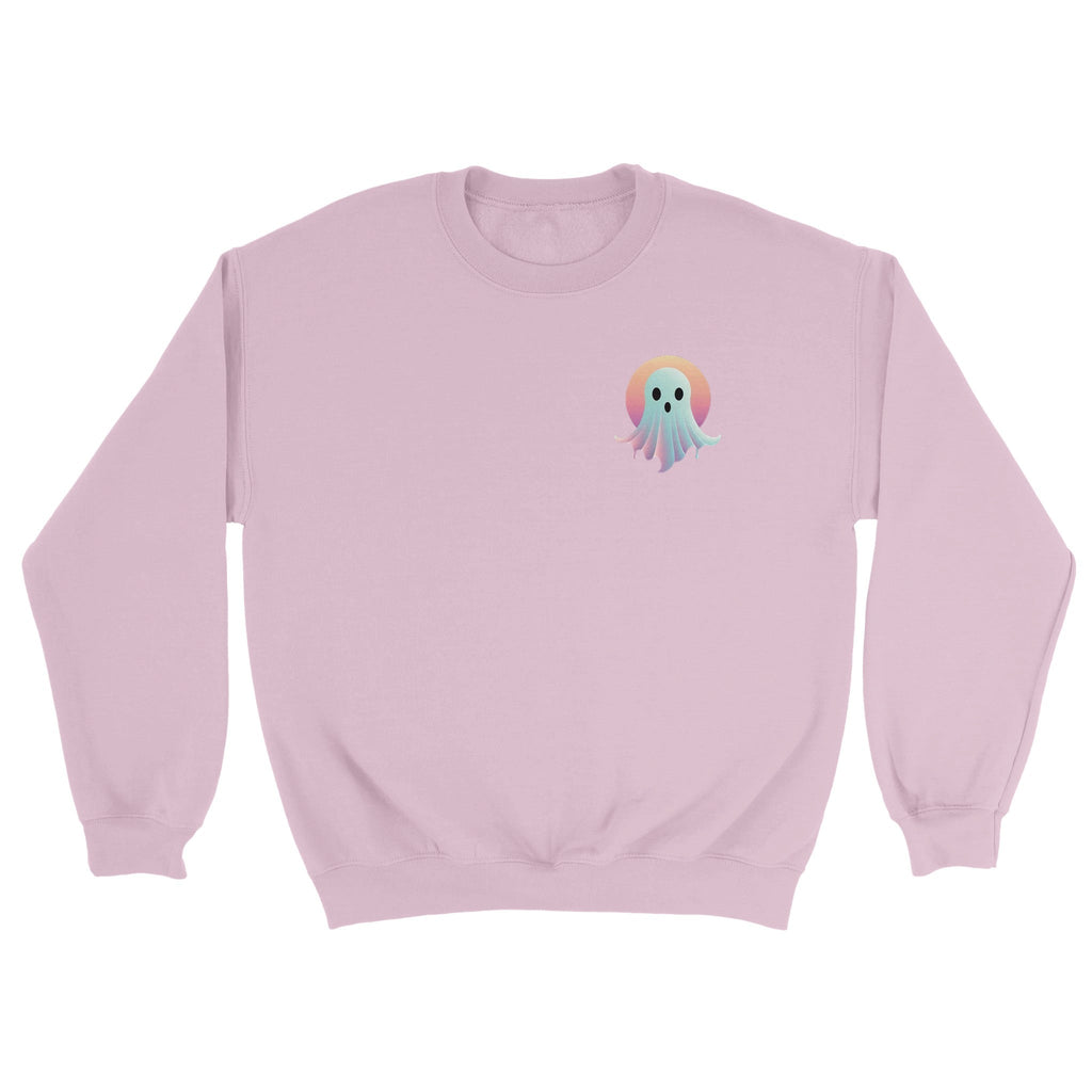 Sunset Ghost Retro Vice Edition Classic Unisex Crewneck Sweatshirt | Gildan® 18000 - DazeRoom