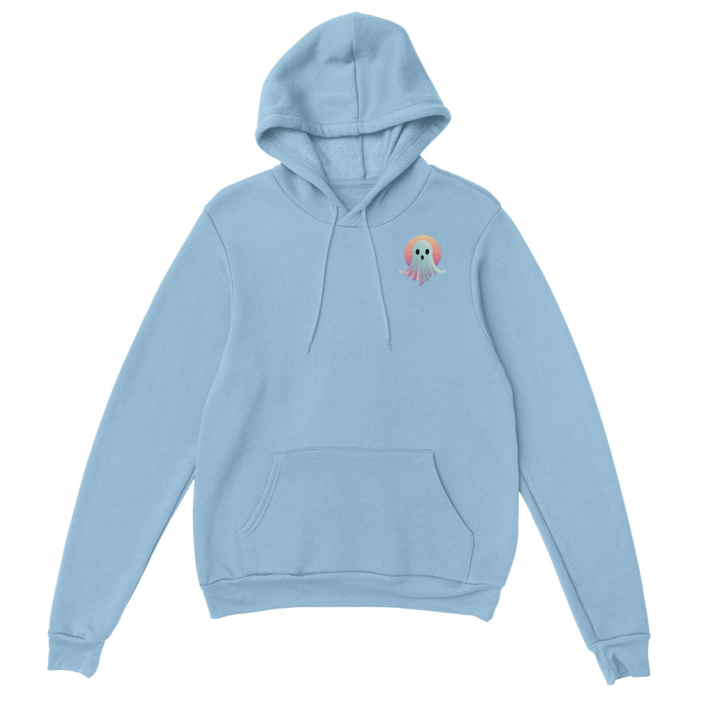 Sunset Ghost Retro Vice Edition Classic Unisex Pullover Hoodie | Gildan® 18500 - DazeRoom