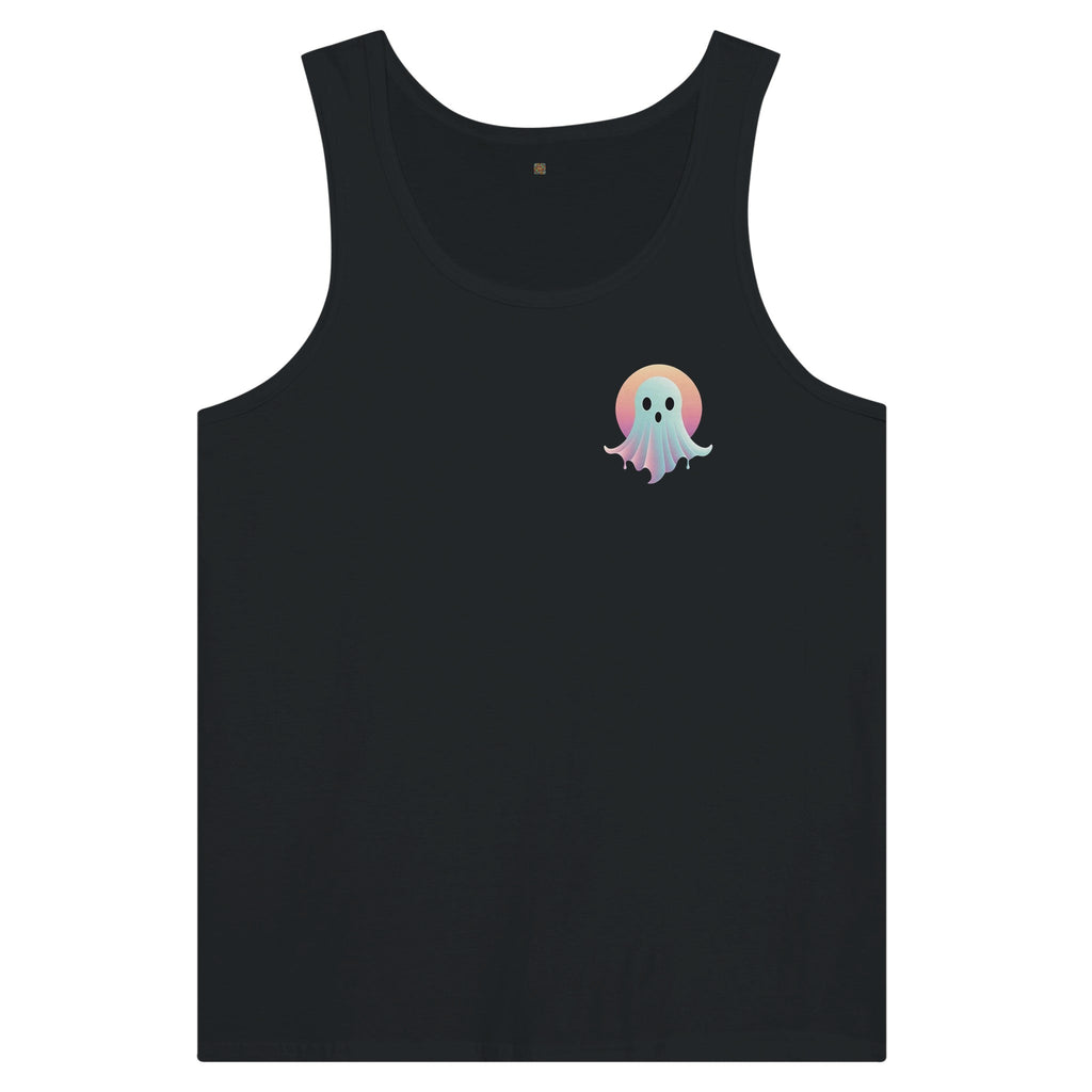 Sunset Ghost Retro Vice Edition Premium Unisex Tank Top - DazeRoom