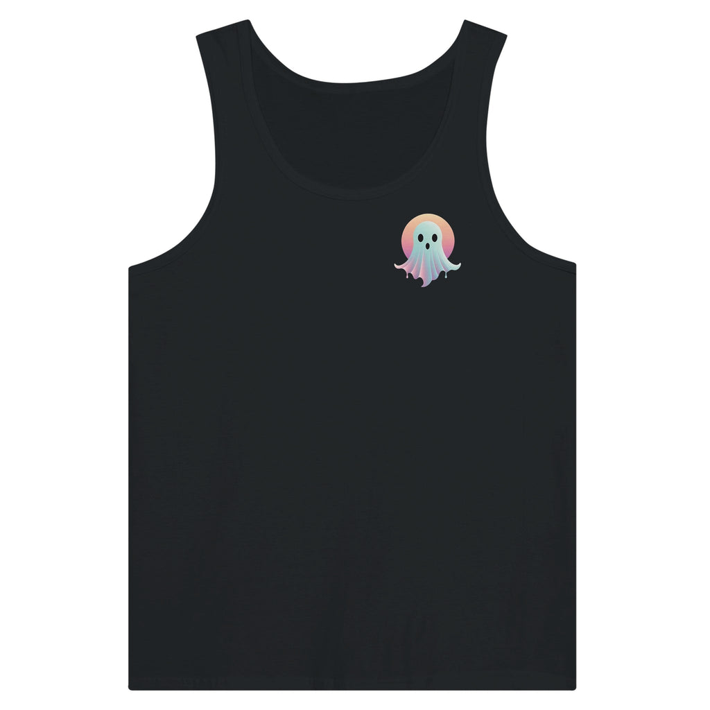 Sunset Ghost Retro Vice Edition Premium Unisex Tank Top - DazeRoom