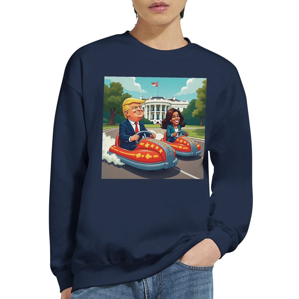 The Race to the White House Men's Classic Crewneck Sweatshirt | Gildan® 18000 - DazeRoom