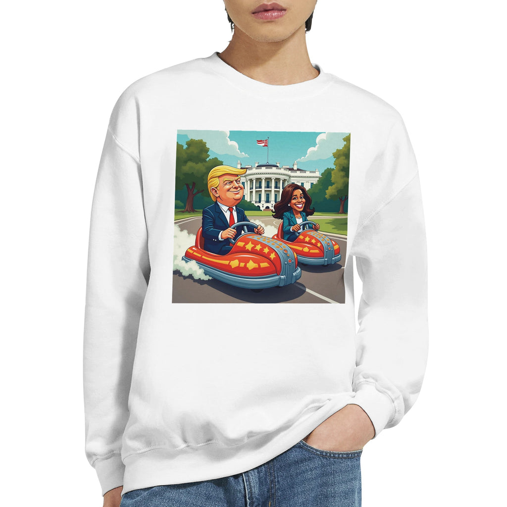 The Race to the White House Men's Classic Crewneck Sweatshirt | Gildan® 18000 - DazeRoom