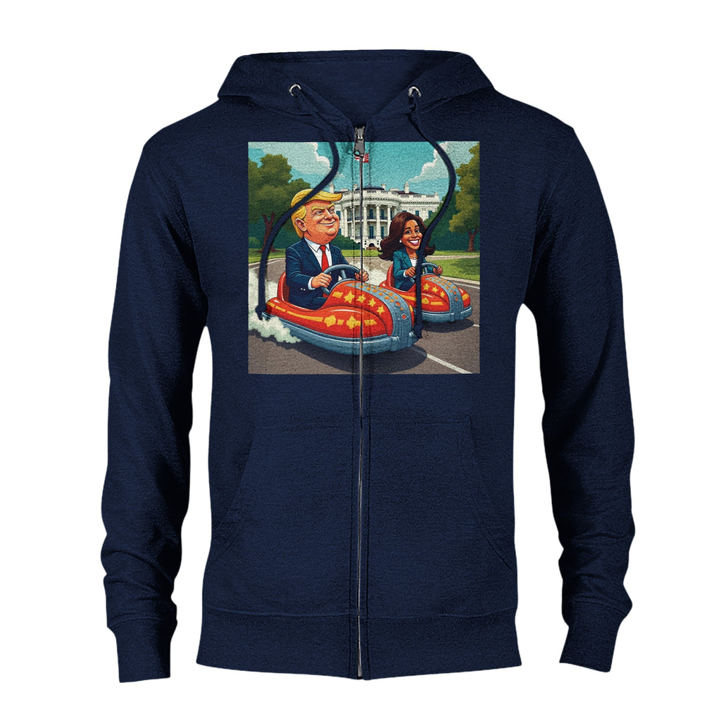 The Race to the White House Men's Classic Zip Hoodie - DazeRoom