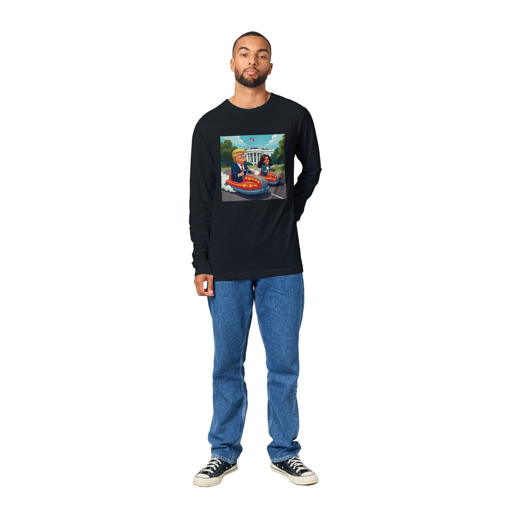 The Race to the White House Men's Premium Longsleeve T-shirt - DazeRoom