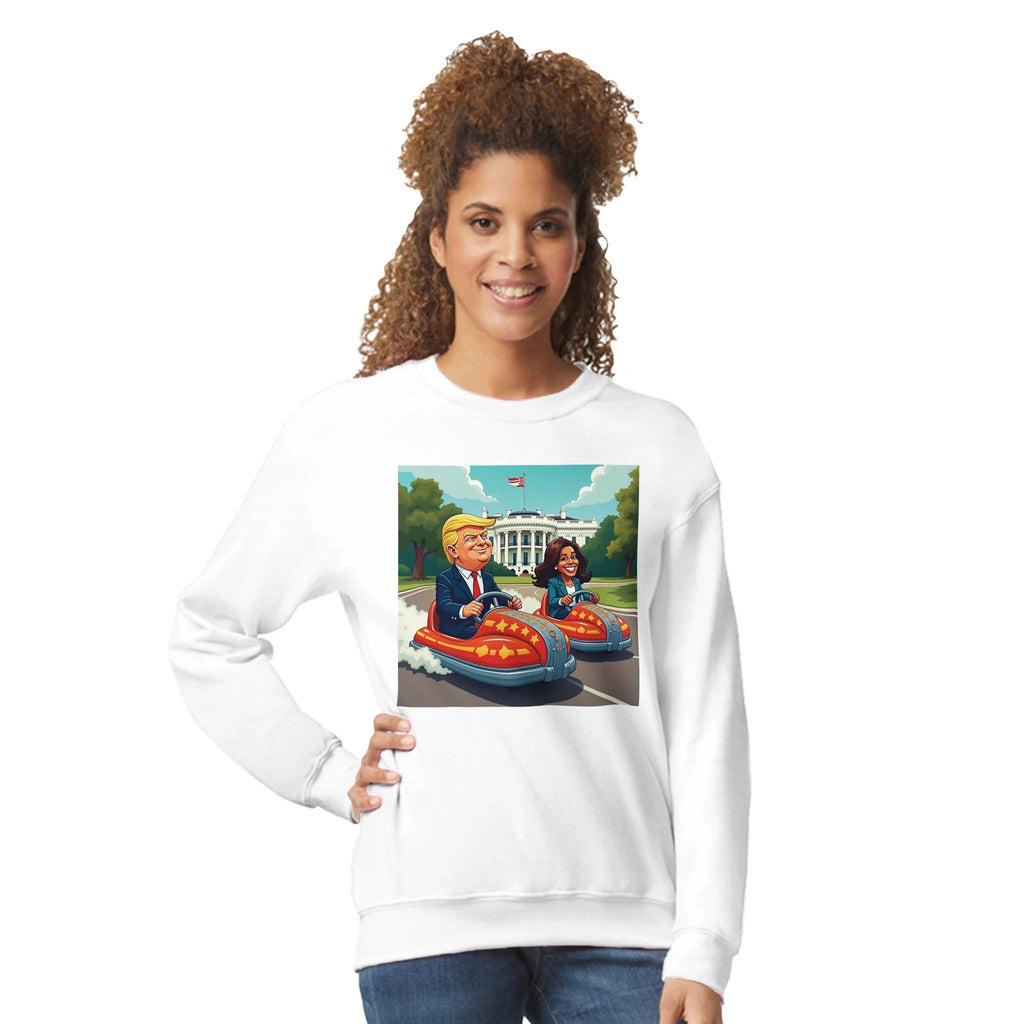 The Race to the White House Women's Classic Crewneck Sweatshirt | Gildan® 18000 - DazeRoom