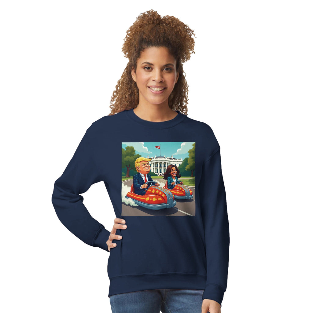 The Race to the White House Women's Classic Crewneck Sweatshirt | Gildan® 18000 - DazeRoom