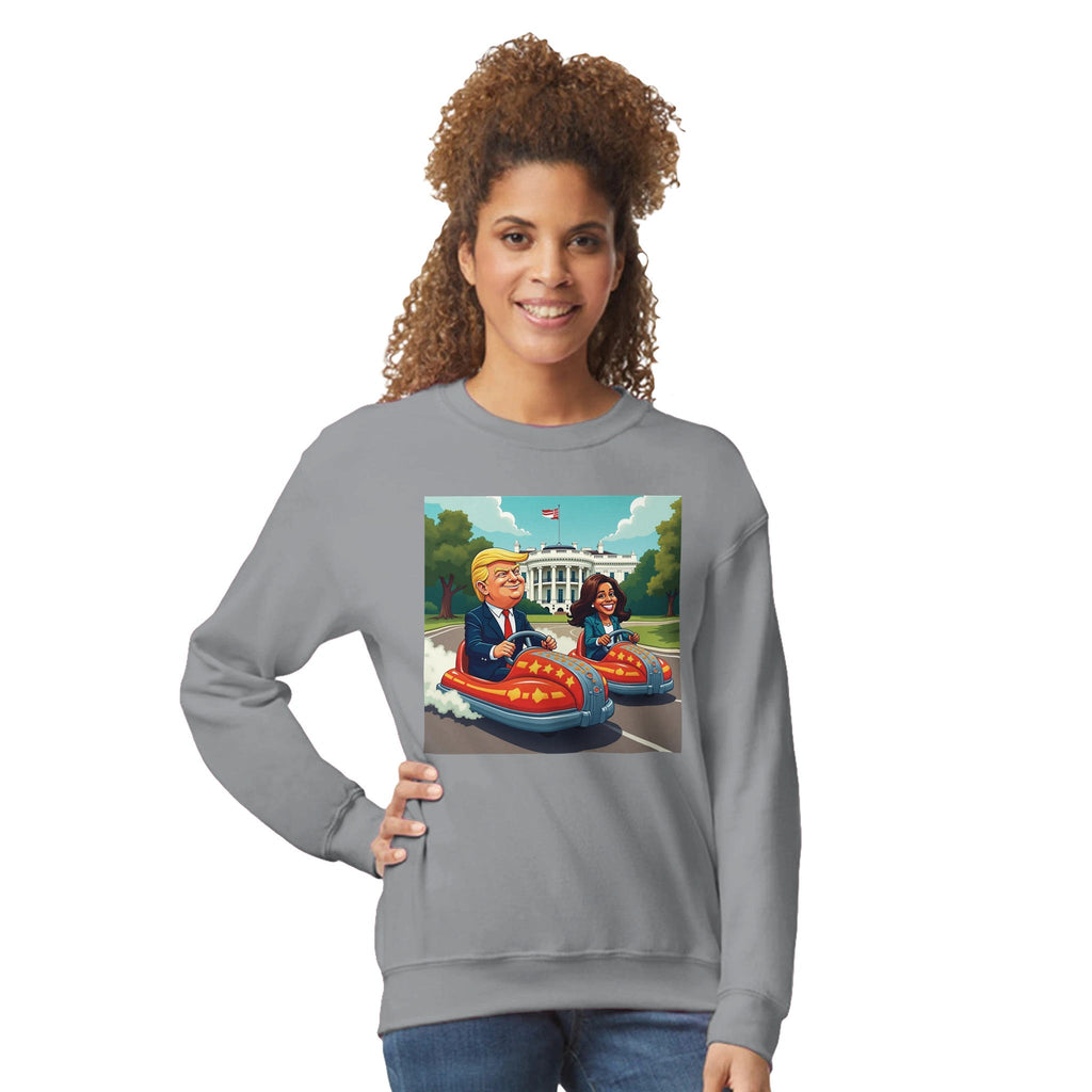 The Race to the White House Women's Classic Crewneck Sweatshirt | Gildan® 18000 - DazeRoom