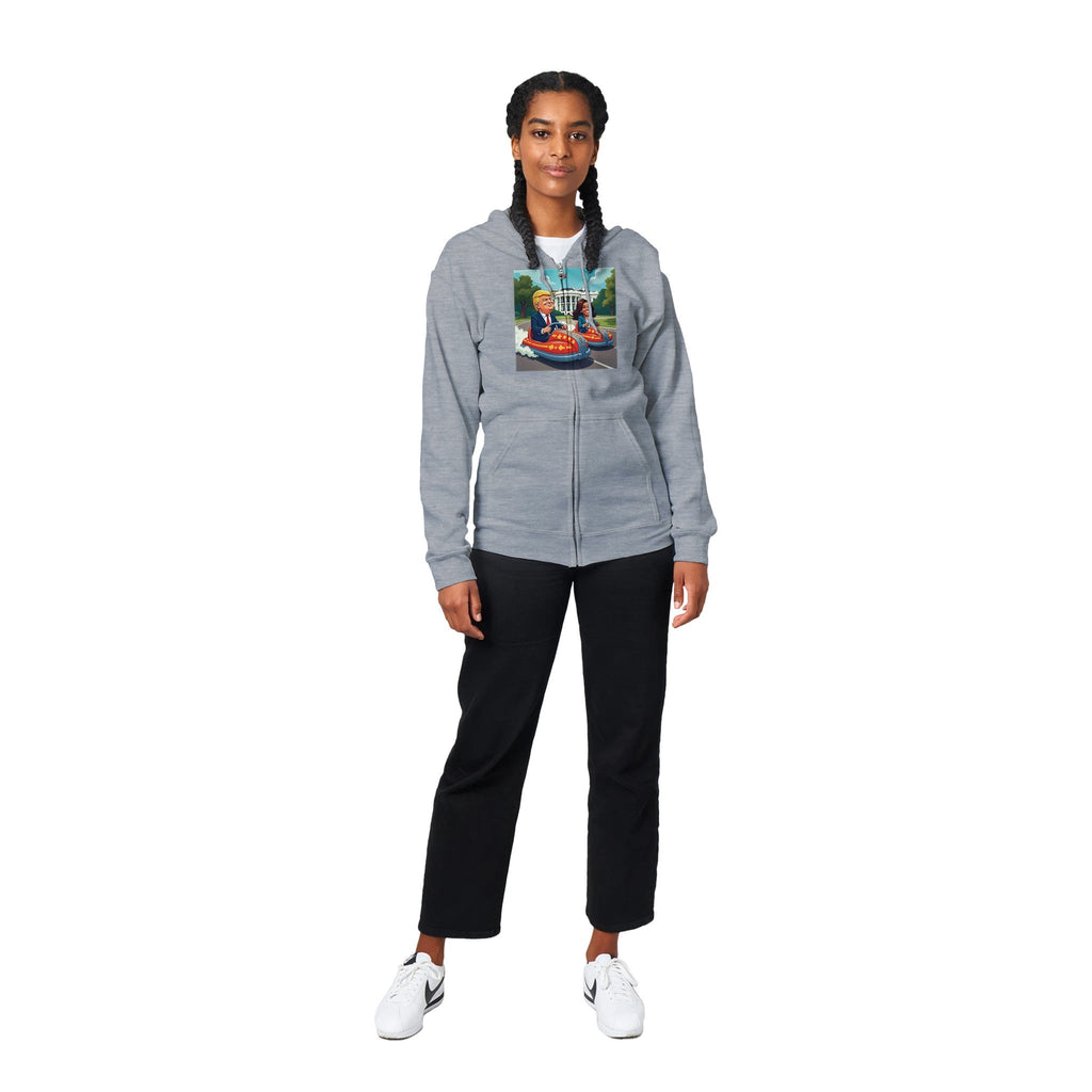 The Race to the White House Women's Classic Zip Hoodie - DazeRoom