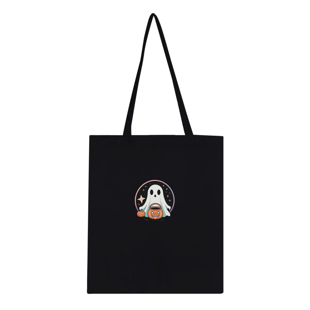 Trick or Treat Retro Vice Ghost Classic Tote Bag - DazeRoom