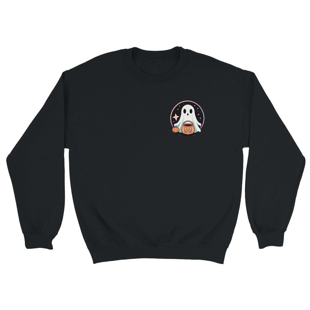 Trick or Treat Retro Vice Ghost Classic Unisex Crewneck Sweatshirt | Gildan® 18000 - DazeRoom