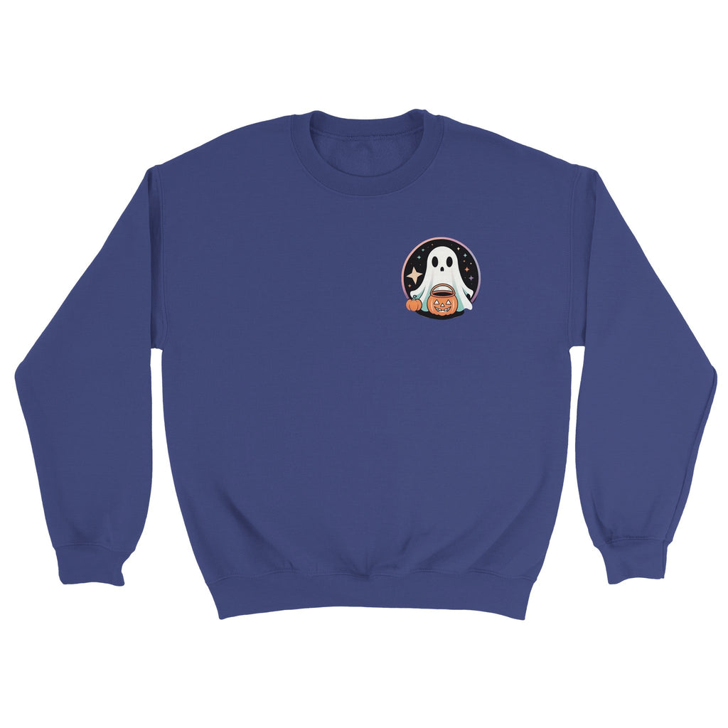 Trick or Treat Retro Vice Ghost Classic Unisex Crewneck Sweatshirt | Gildan® 18000 - DazeRoom