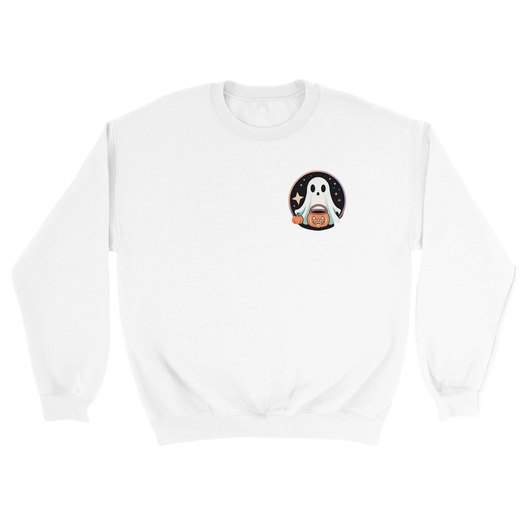 Trick or Treat Retro Vice Ghost Classic Unisex Crewneck Sweatshirt | Gildan® 18000 - DazeRoom