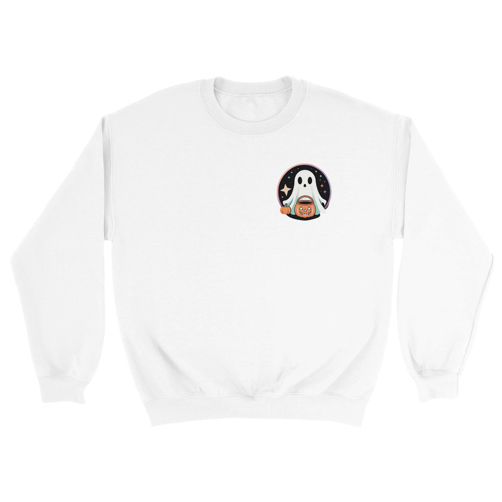 Trick or Treat Retro Vice Ghost Classic Unisex Crewneck Sweatshirt | Gildan® 18000 - DazeRoom