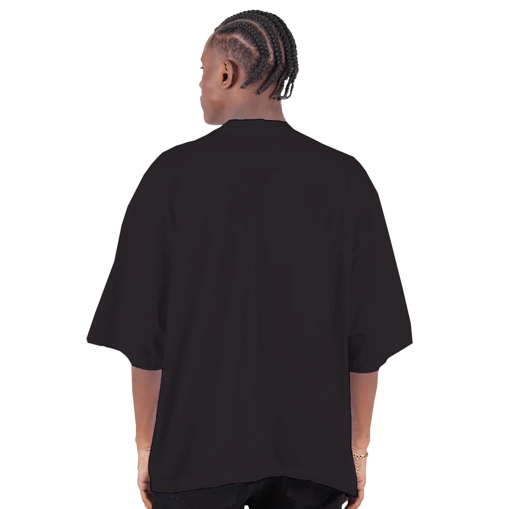 Trick or Treat Yourself Men's Oversized Drop - Shoulder Crewneck T-Shirt | Shaka Wear SHGDD - DazeRoom