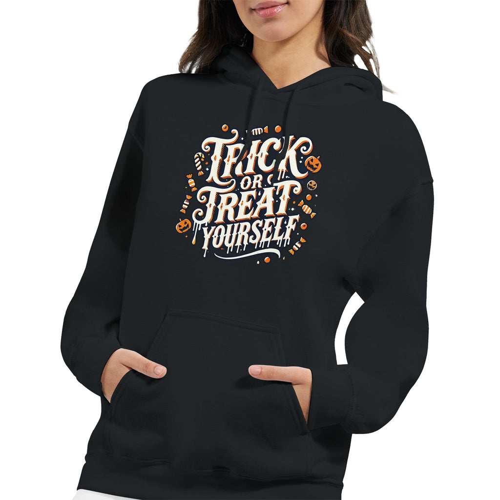 Trick or Treat Yourself Women's Classic Pullover Hoodie | Gildan® 18500 - DazeRoom